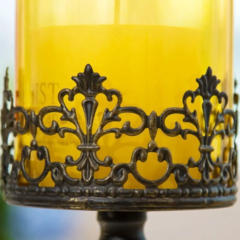 Strongwell старинный держатель для свечей Романтический подставка лампы в форме