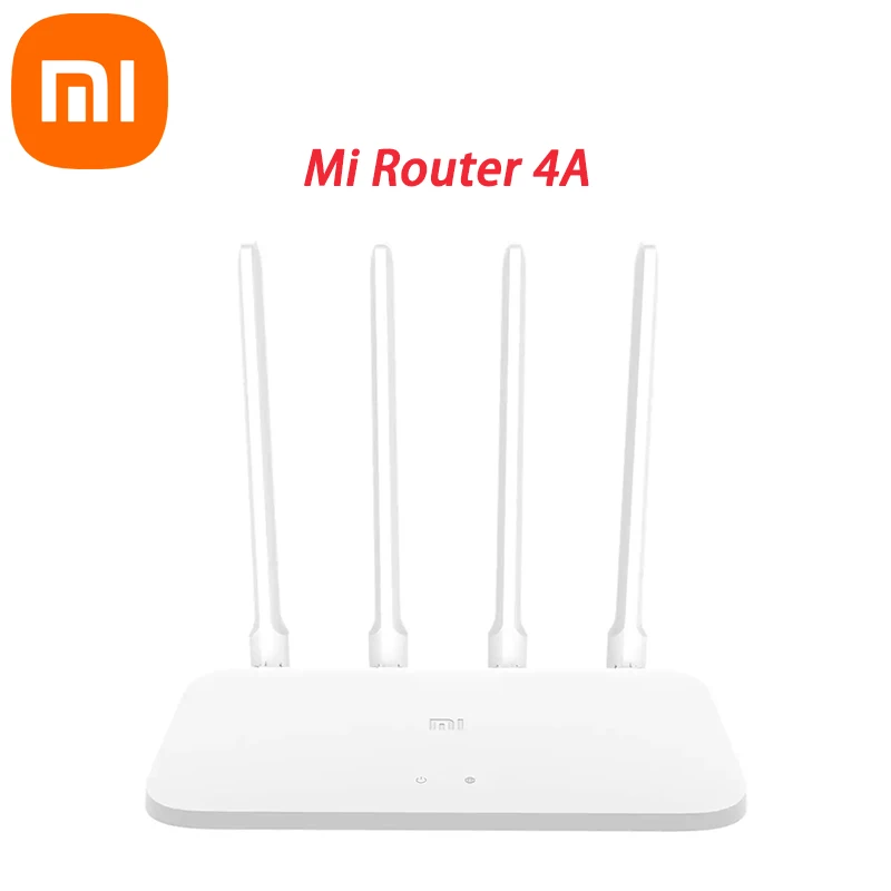 

Xiaomi Mi Router 4A Wireless WiFi 2.4GHz 5.0GHz Dual Band 1167Mbps WiFi Repeater 4 Antennas Through-wall 64MB Network Extender