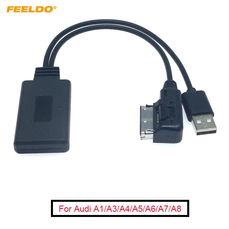FEELDO Bluetooth беспроводной аудио адаптер для Audi MMI 2G мультимедийная система стерео