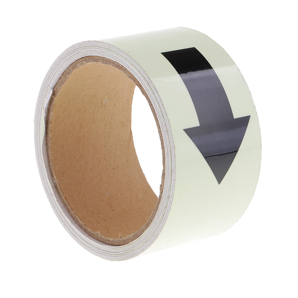 5M Luminous Tape Night Vision Glow Self-Adhesive Safety Security Tapes Floor Steps Sign 5CM | Дом и сад