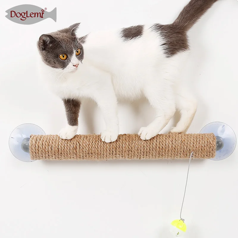 Кошачья Когтеточка игрушечная кошачья на присоске для скалолазания окно стену