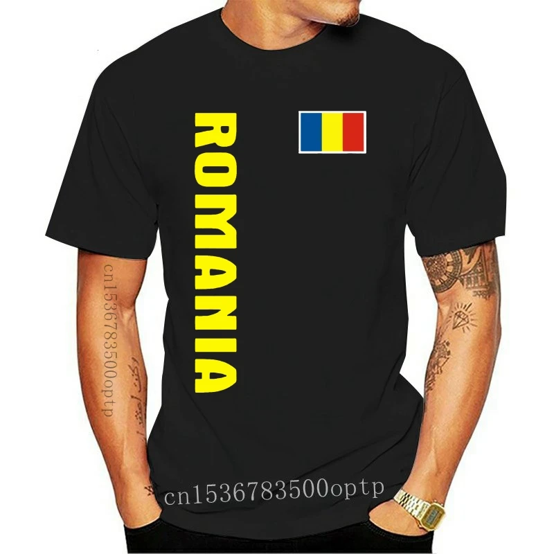 

New 2021 Hot sale Free shipping T-Shirt RUMaNIEN (Romania) Country flag shirt back number