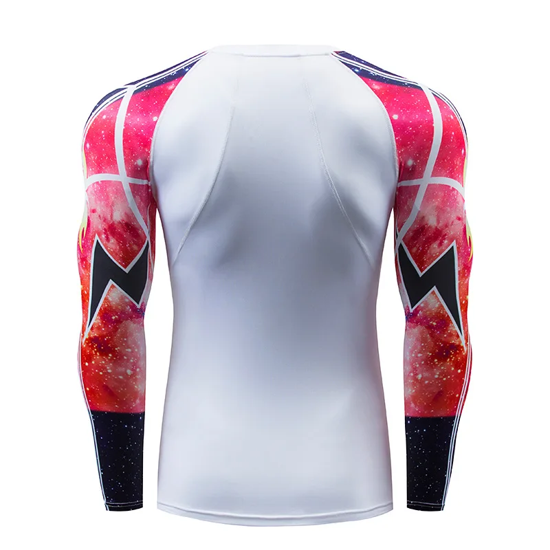 Новинка Мужская спортивная одежда для фитнеса быстросохнущая Влагоотводящая