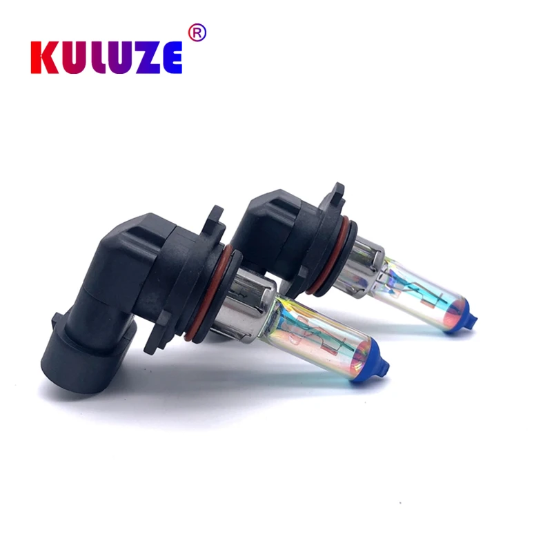 2 Pcs HB4 9006 12V55W Rainbow Blue Plasma P22d Car Quartz Halogen Bulb Fog Lamp Automobile Headlamp