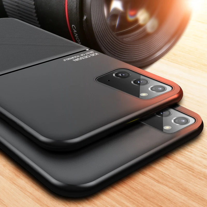 Magnetic Shockproof Case For Samsung Galaxy S8 S9 S10E Lite S20 S21 Plus Ultra Note 8 9 10 20 Plus Cover Luxury Hard Matte Capa