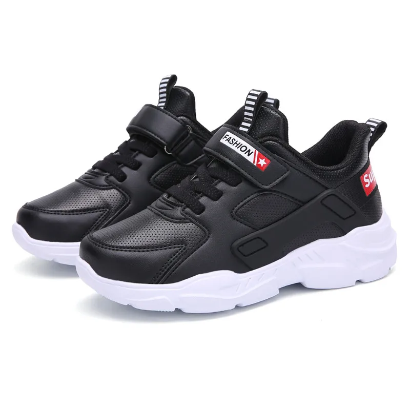 Белая обувь для мальчиков Новинка сезон осень-зима детская спортивная больших