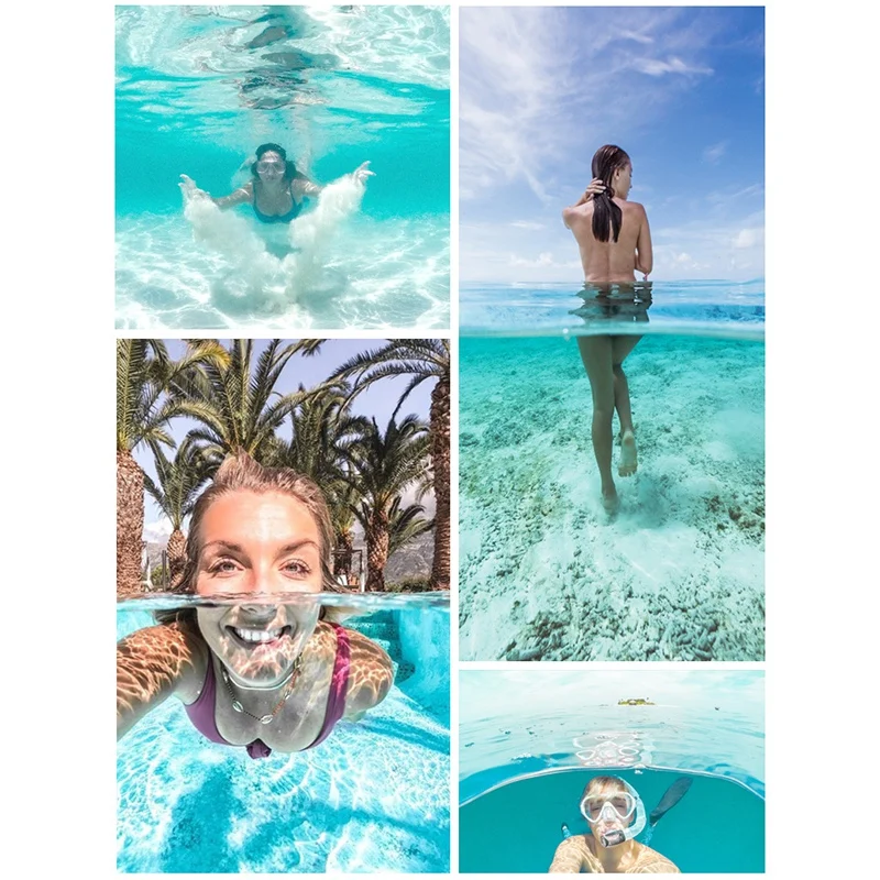 Suitable for Gopro Accessories Hero 9 Fisheye Mask Water eport Hemisphere Surface Waterproof Divider | Электроника