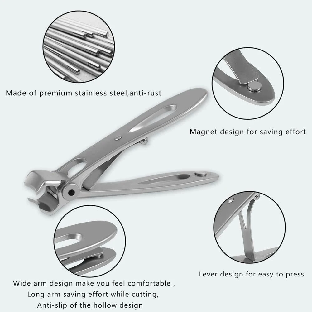 Кусачки для ногтей толстых сверхмощный Металл мужчин пожилых взрослых V9-Drop |