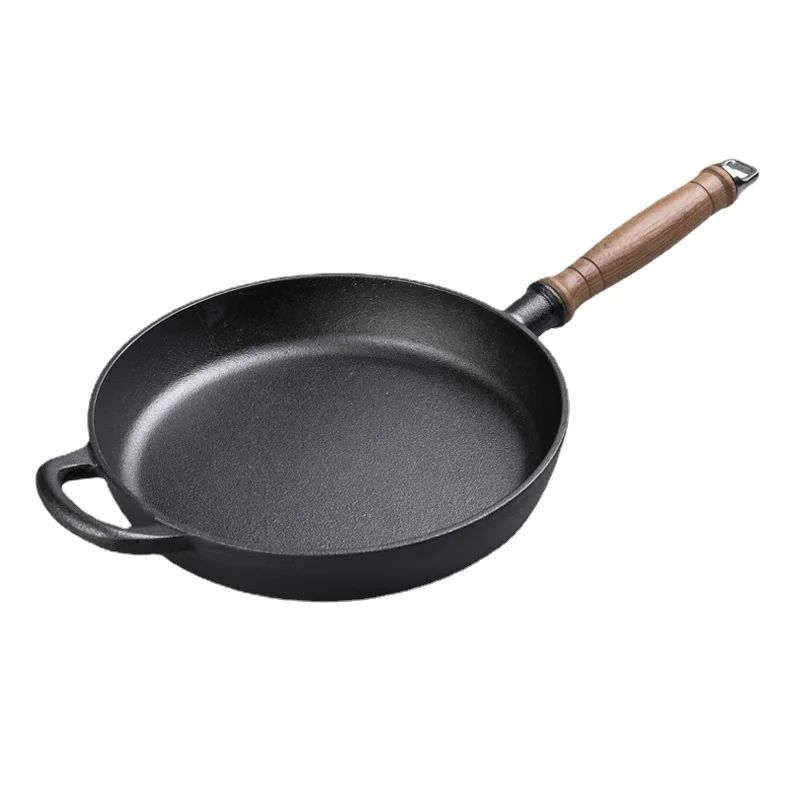 

Japanese Saucepan Steak Frying Pan Induction Cooker Kitchen Cast Iron Cookware Non Stick Frying Pan Gas Stove Panela Cookware BC