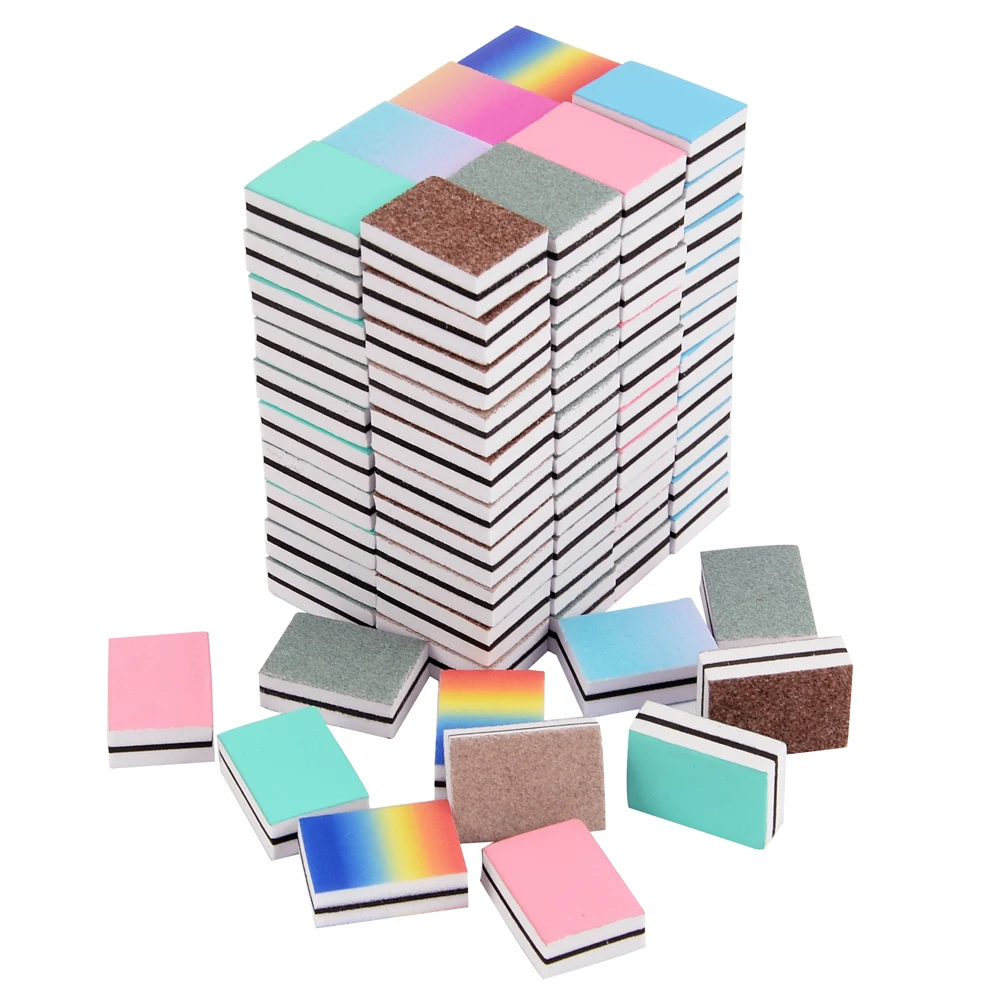 File blocks. Мини бафики 50 шт. File blocks. Мини бафы 50 шт. Мини баф для ногтей.