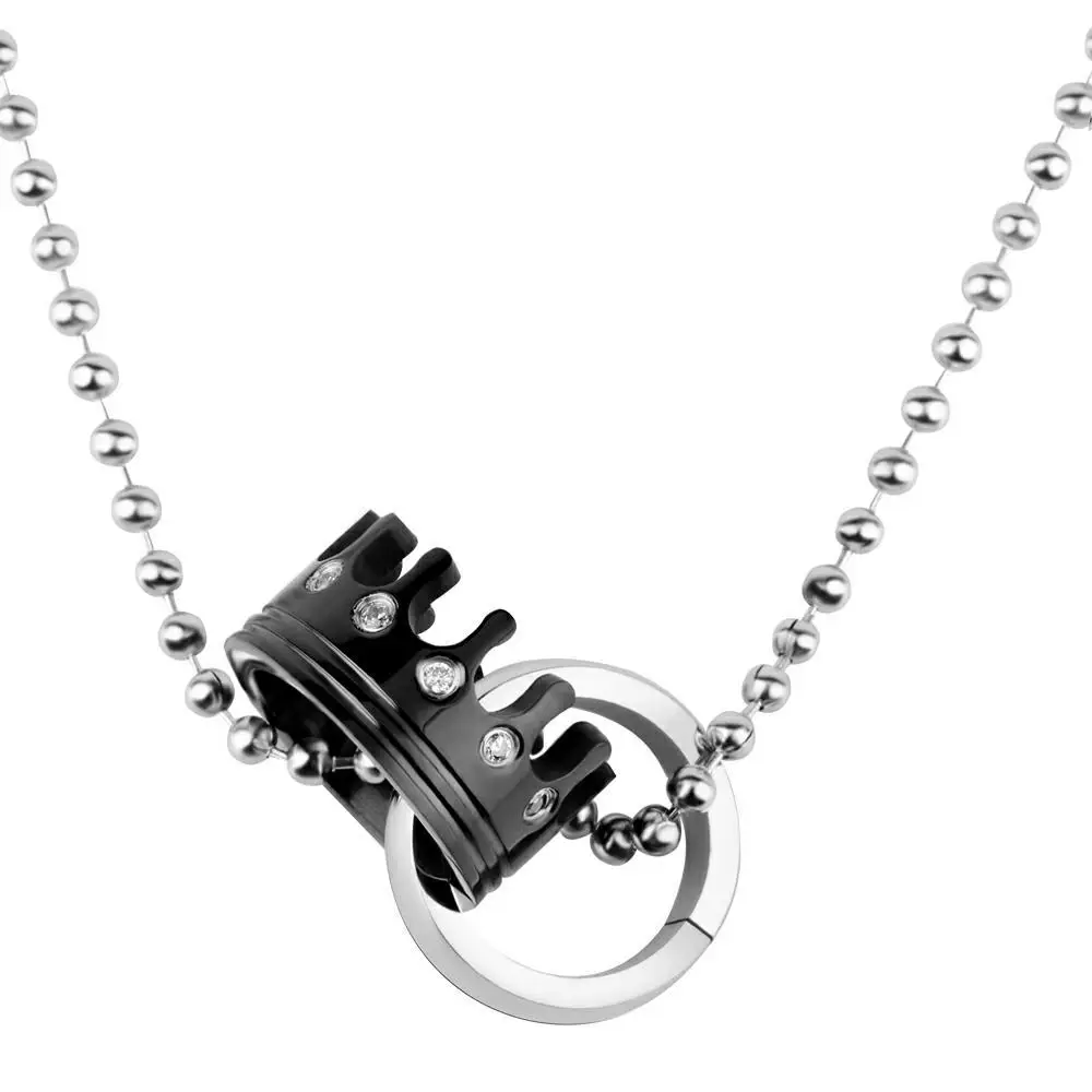 2021 Европейская и американская индивидуальность креативное ожерелье с короной