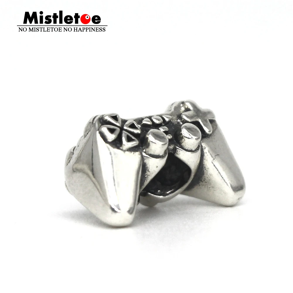 Mistletoe 925 пробы Серебряный пульт дистанционного зондирования шарма бисера европейские ювелирные изделия
