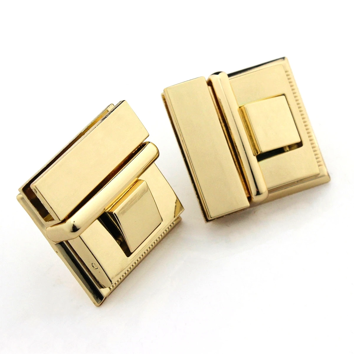 1 шт. металлический замок квадратная модная прочная рафинированная застежка