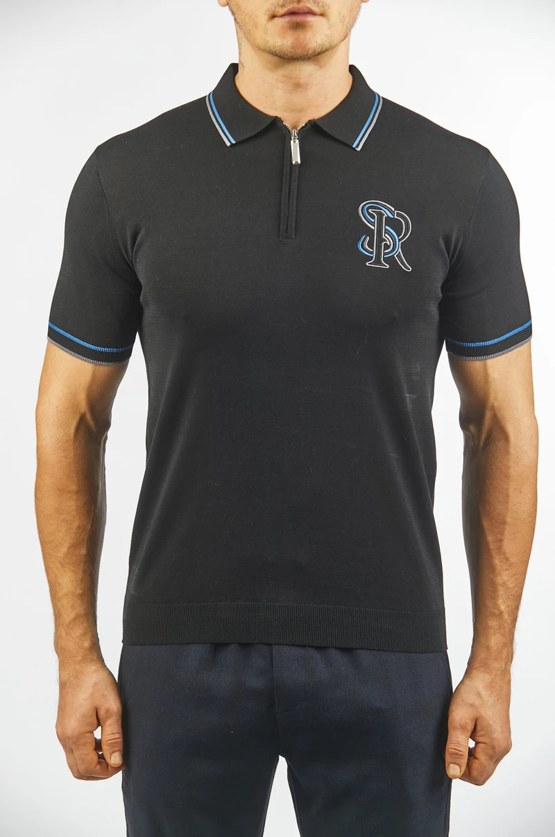 

polo shirt men Silk Biiilionaire Lapel embroidery high quality polo shirt man plus size short sleeve size M~4XL Free shipping