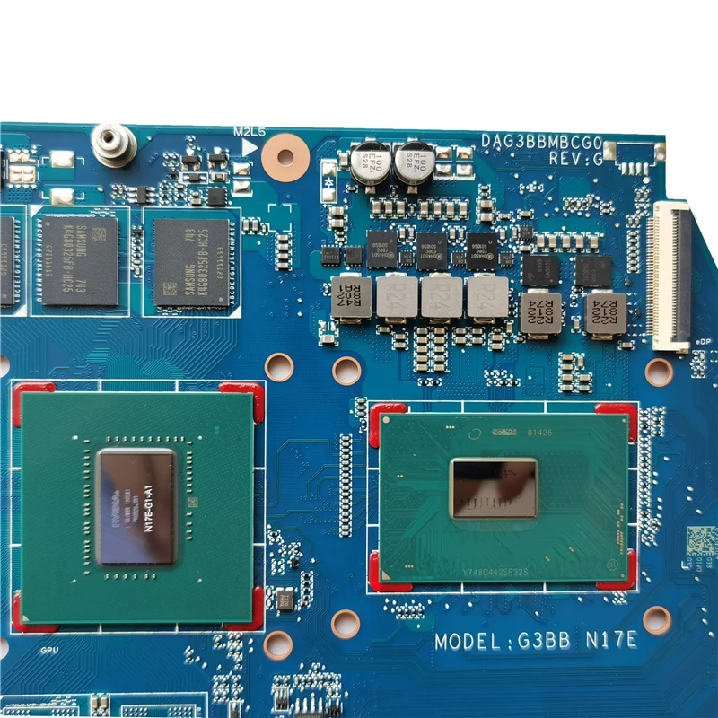 929515-601 929515-001 для HP Omen 17 17-AN 17T-AN000 материнская плата ноутбука GTX1070 8 Гб SR32Q I7-7700HQ DAG3BBMBCG0