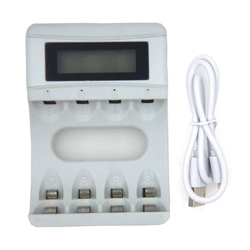 Умный USB Батарея Зарядное устройство для Перезаряжаемые 1 2 V AA AAA Размеры