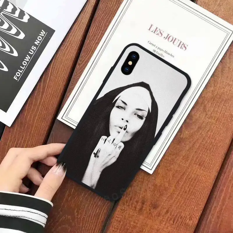 

Feminine sense lady women pattern Phone Case for iPhone 11 12 mini pro XS MAX 8 7 6 6S Plus X 5S SE 2020 XR