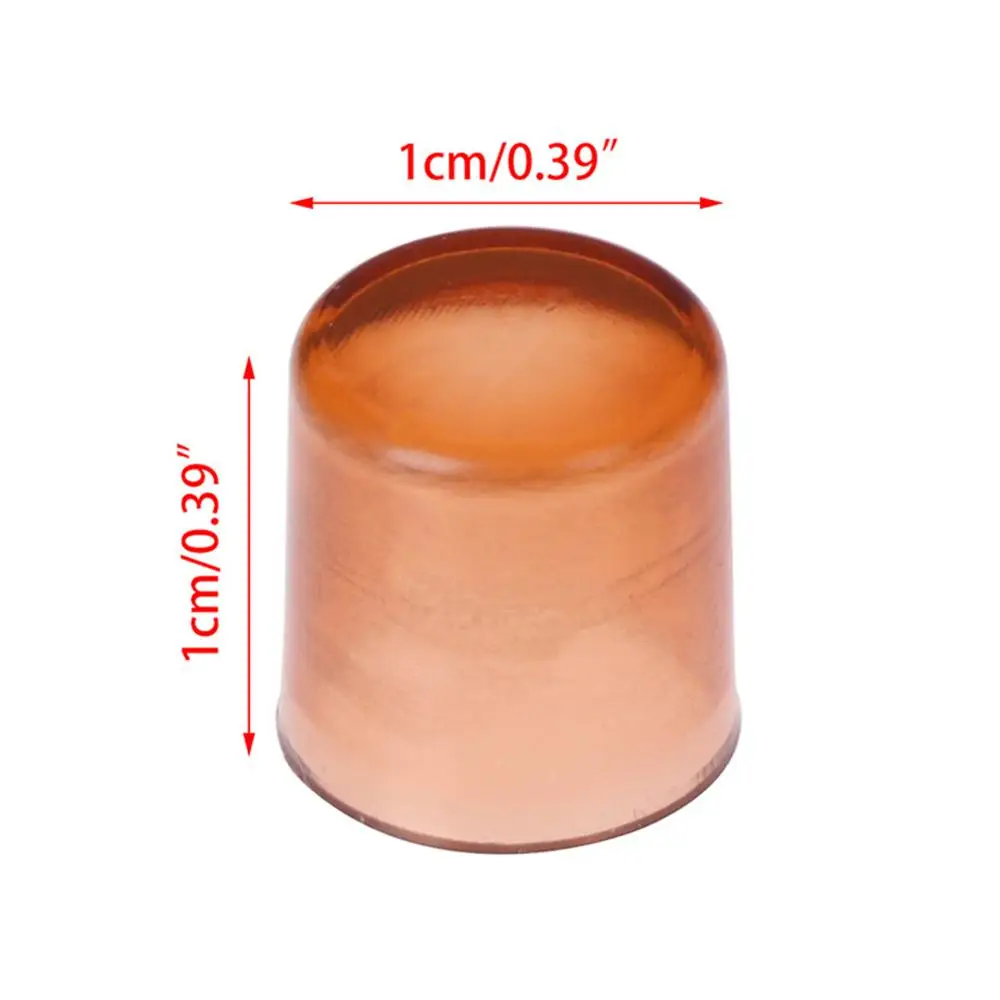 

1000 Pcs Bee Queen Rearing King New Plastic Brown Color Cells Cages Room Cups Cell Cage Cup Bees Tools Beekeepers Equipment