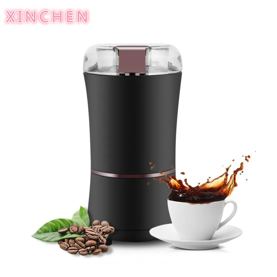 Электрическая мини кофемолка 400 Вт мощная кухонная мельница для перемалывания