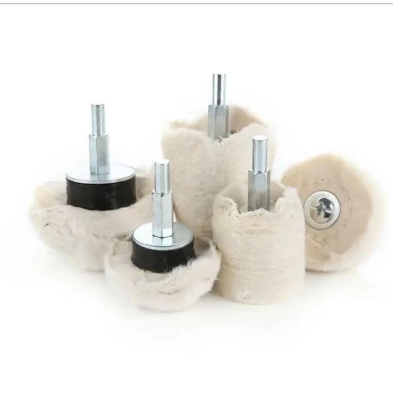 

1 комплект, полировальное колесо из белой фланелевой ткани