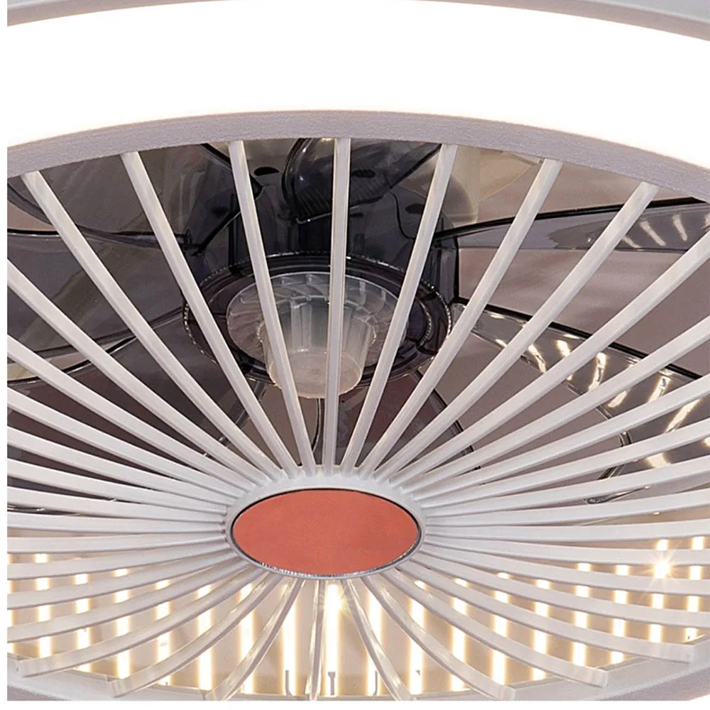 Потолочный вентилятор в современном стиле 220 В с приложением и контроллером