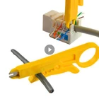 Мини-Кримпер плоскогубцы портативный инструмент для зачистки проводов ножевой кабель инструмент для зачистки проводов Карманный Мультитул обжимные принадлежности