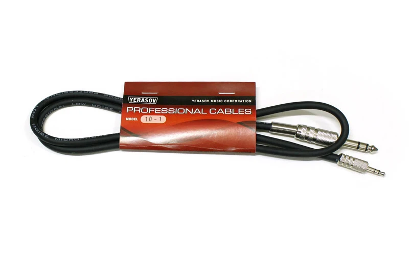 Acoustic cable 1m 6.3-3.5mm yerasov | 10-1m Электроника
