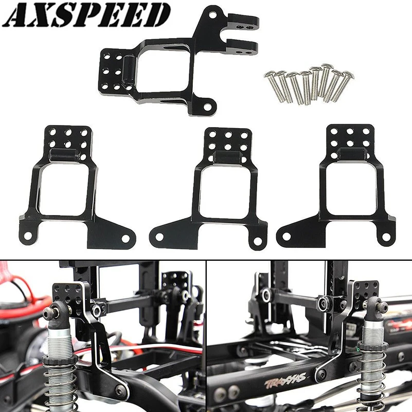 AXSPEED RC автомобиль Алюминиевые передние и задние амортизационные башни для 1/10 Crawler