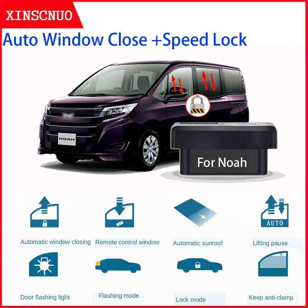 XINSCNUO Новый Умный электроникс для Toyota Noah 2009-2015 2016 2017 2018 2019 Авто OBD замок скорости и