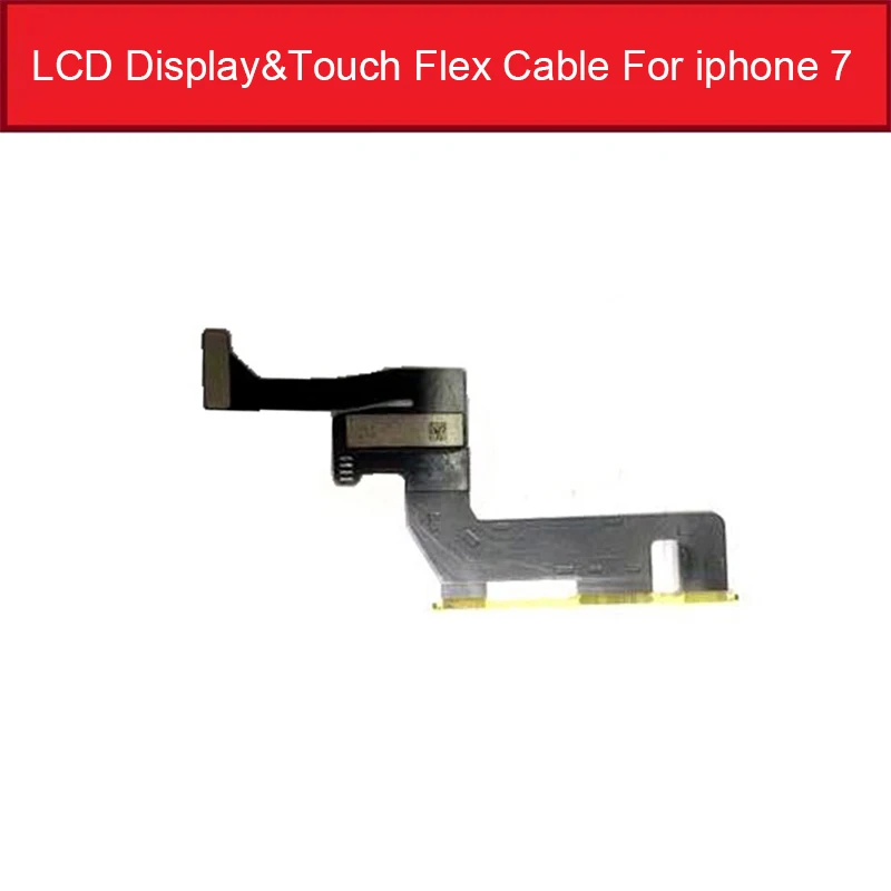For iphone 7 ЖК-экран гибкий кабель для iPhone 4 4S 5 5c 5S 6 6s 7 8 Plus X XS MAX сенсорный и ЖК-дисплей гибкий ленточный запасные части - Цвет: For iphone 7