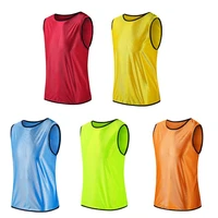 sleeveless soccer training team vest football jerseys sports shirts adults breathable for men women basketball grouping