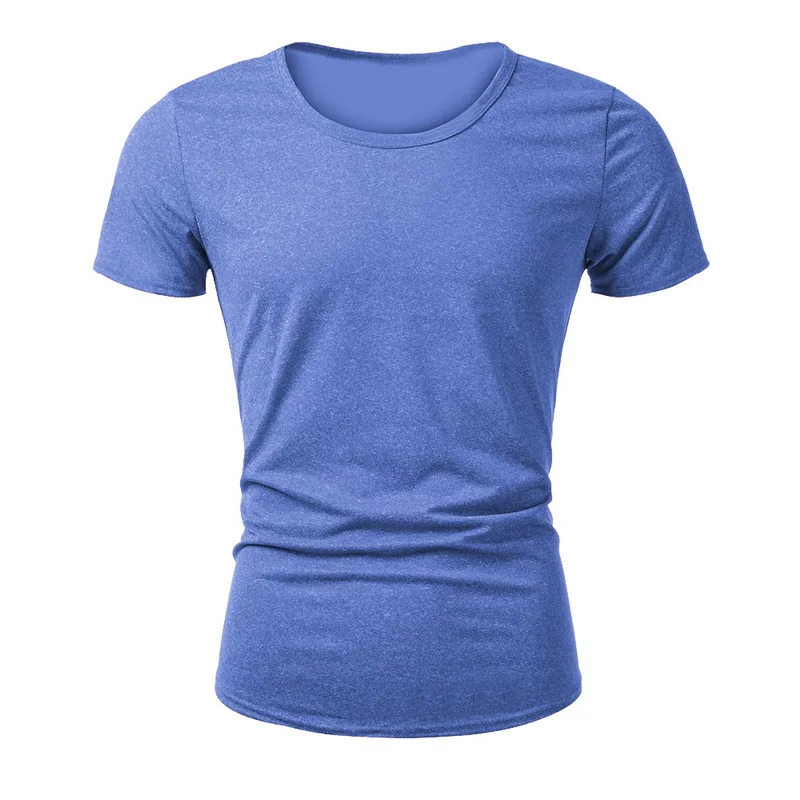 Тонкие футболки с коротким рукавом 2020 модные брендовые трендовые мужские летние