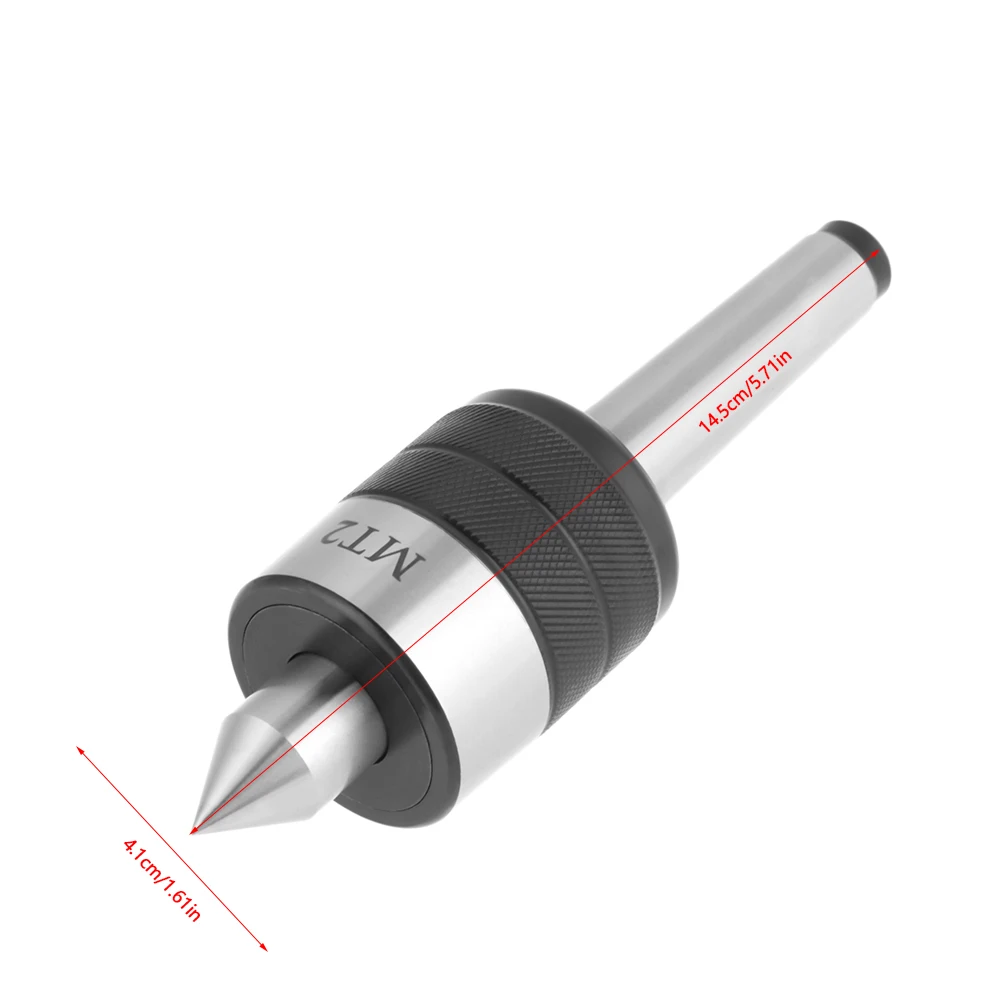 

MT2 Precision Rotary Live Revolving Milling Center Taper Metal Work Lathe Tool MT2 Precision Rotary Top Machine Tool Accessory