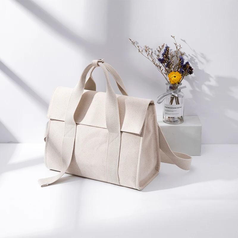 Новинка 2020 простая сумка через плечо темпераментная дикая холщовая портативная