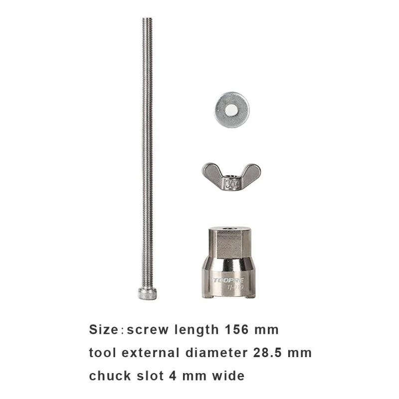 

TOOPRE Bicycle Bike Hub Remover Bicycle Repair Tools MTB Road Bike Hubs Install Disassemble Repair Tool Set