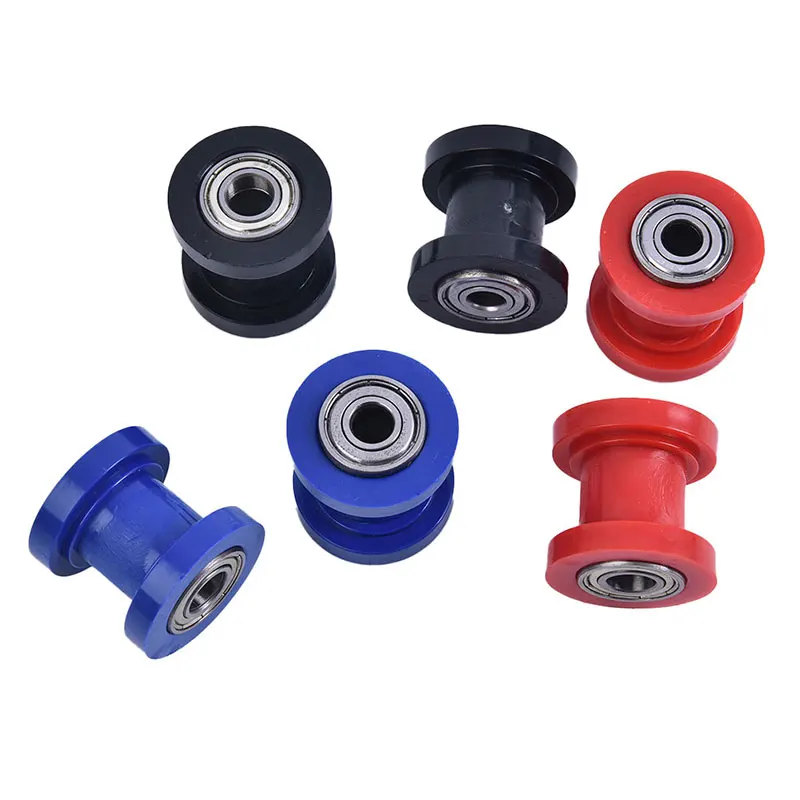 

1pcs 8mm 10mm Chain Roller Slider Tensioner Wheel Guide Pit Dirt Mini Bike Moto