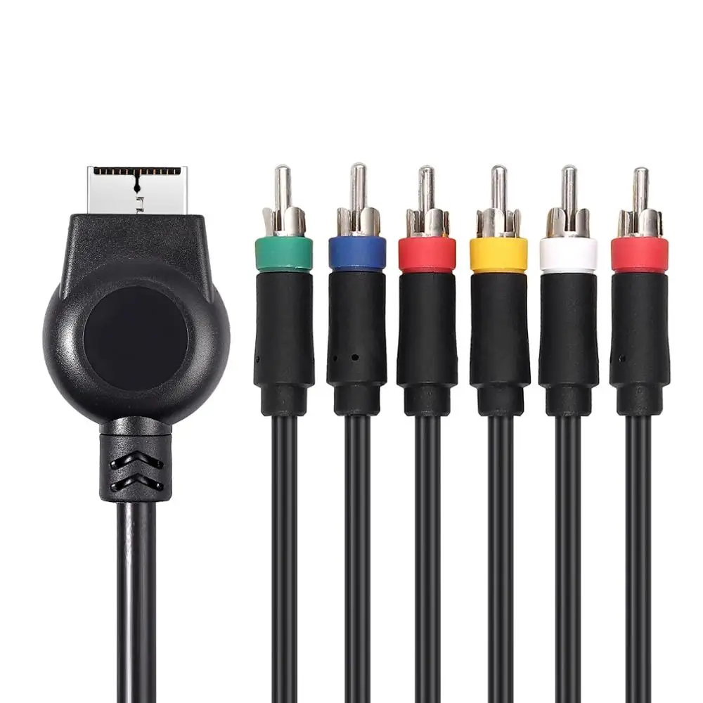 Кабель LiNKFOR YPBPR 1 8 м высокое разрешение HDTV RCA для PS2/PS3/PS3 Slim игровой консоли |