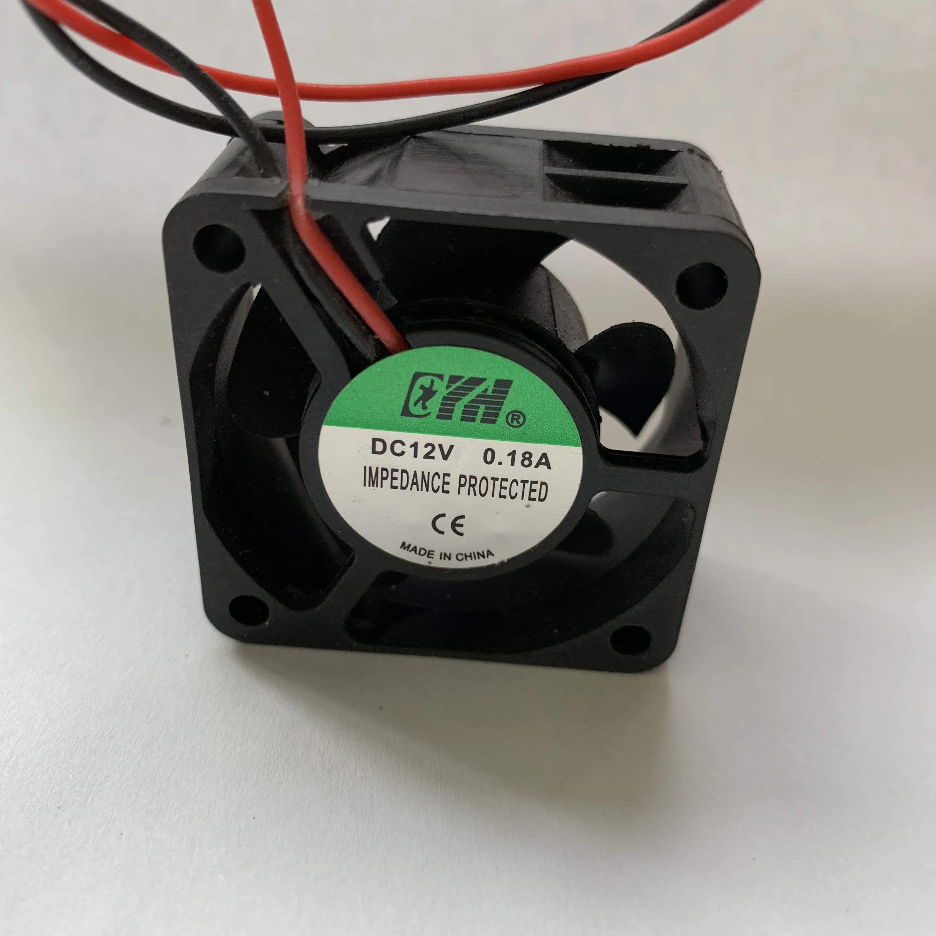 2pcs DC12v miniature cooling fan computer radiator 40*40mm 0.18A | HVAC Systems & Parts