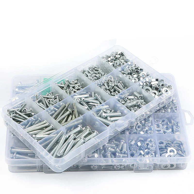 

Self-tapping Hex Screw Set Nut Screw Cap Stainless steel 304 screw round head M2M3M4M5M6 316 nut screw cap