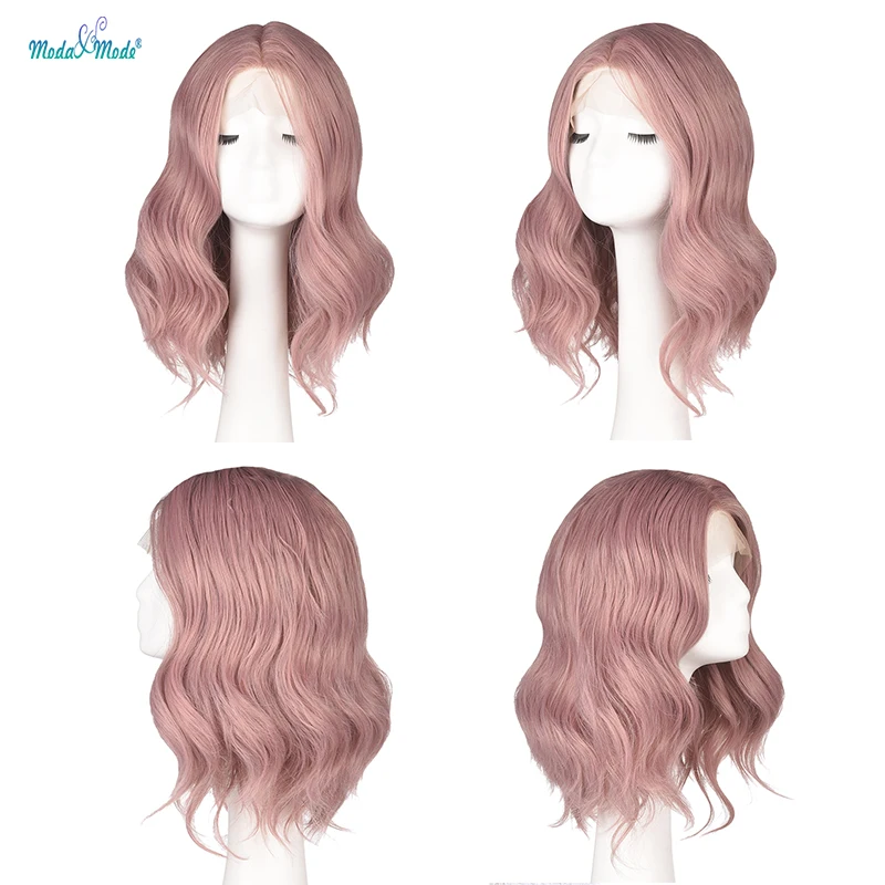 Moda &amp Mode Hair24 &quotсветильник фиолетовый природа волна синтетические парики на