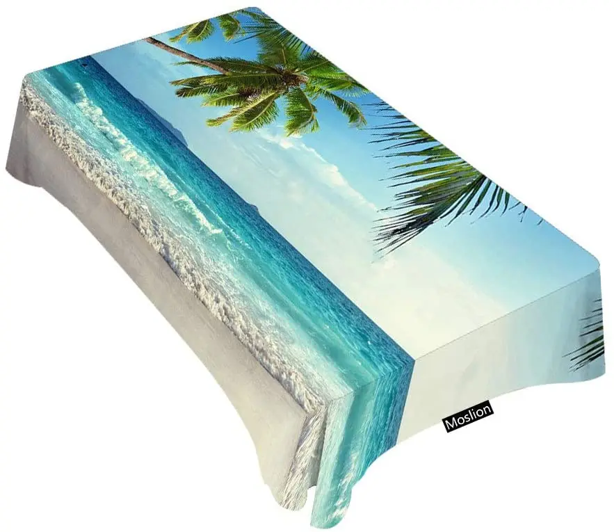 

Palms Ocean Tropical Beach Theme Tablecloth