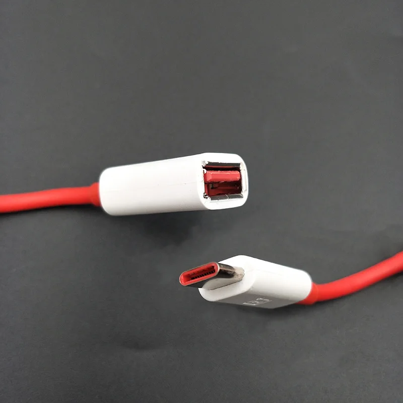 OnePlus оригинальный USB Type-C OTG адаптер конвертер кабель передачи данных для 3 3T 5 6 Three T