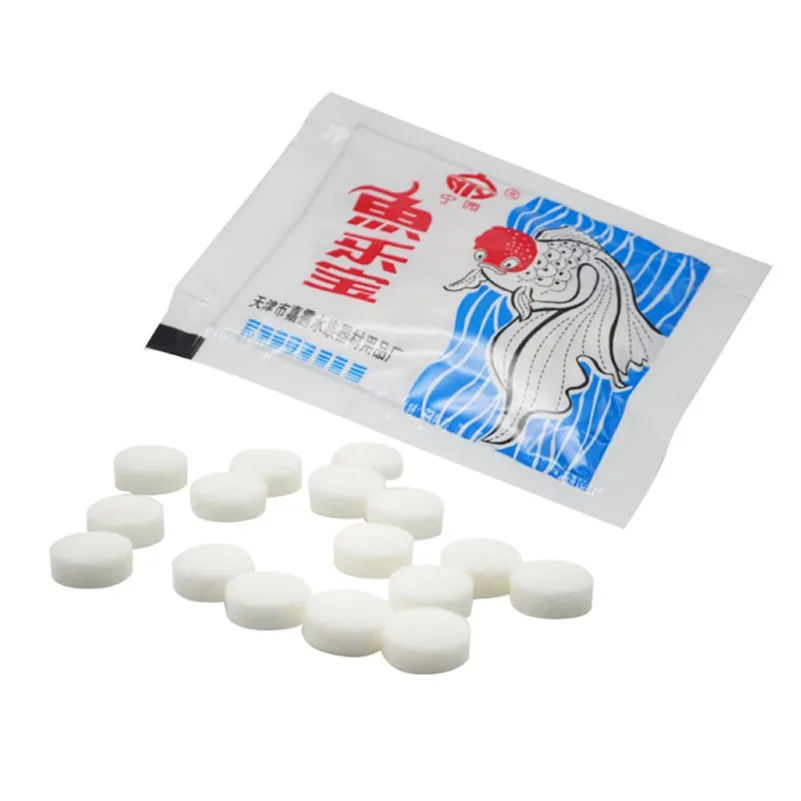 Аквариум для очистки воды таблетки Нетоксичная дезинфекция водопроводной