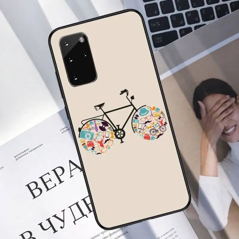 

bicycle iron cool Phone Case For Samsung galaxy S 7 8 9 10 20 edge A 6 10 20 30 50 51 70 note 10 plus