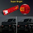 Красный задний фонарь, стоп-прицеп 1,5 Вт, грузовик 12 В, 19 светодиодов, водонепроницаемый, 5 А, прицеп