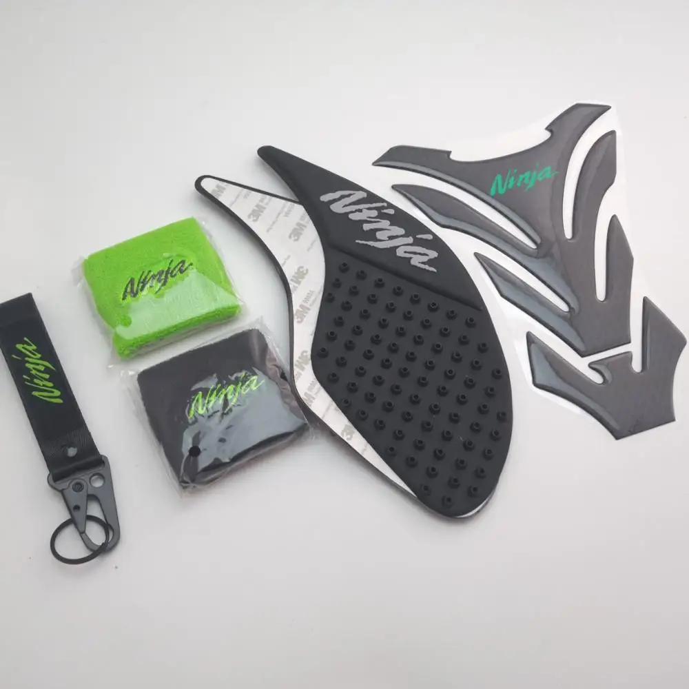 5 pieces Тормозной резервуар носок масляный бак крышка рукав для Kawasaki Ninja ZX-6R ZX7R ZX9R ZX10R ZX12R ZX14R - Цвет: 5 pieces