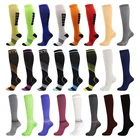 Компрессионные чулки 24 стиля, Длинные нейлоновые носки-трубы для мужчин и женщин, 20-30 мм рт. Ст., спортивные носки для марафона, езды на велосипеде, бега, футбола