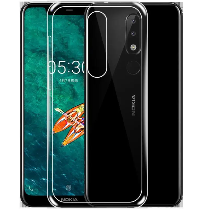 Силиконовый TPU чехол для телефона Nokia 6 2 7 3.1C: 3 5 8 от до 1 плюс X5 X6 4 ультра тонкий
