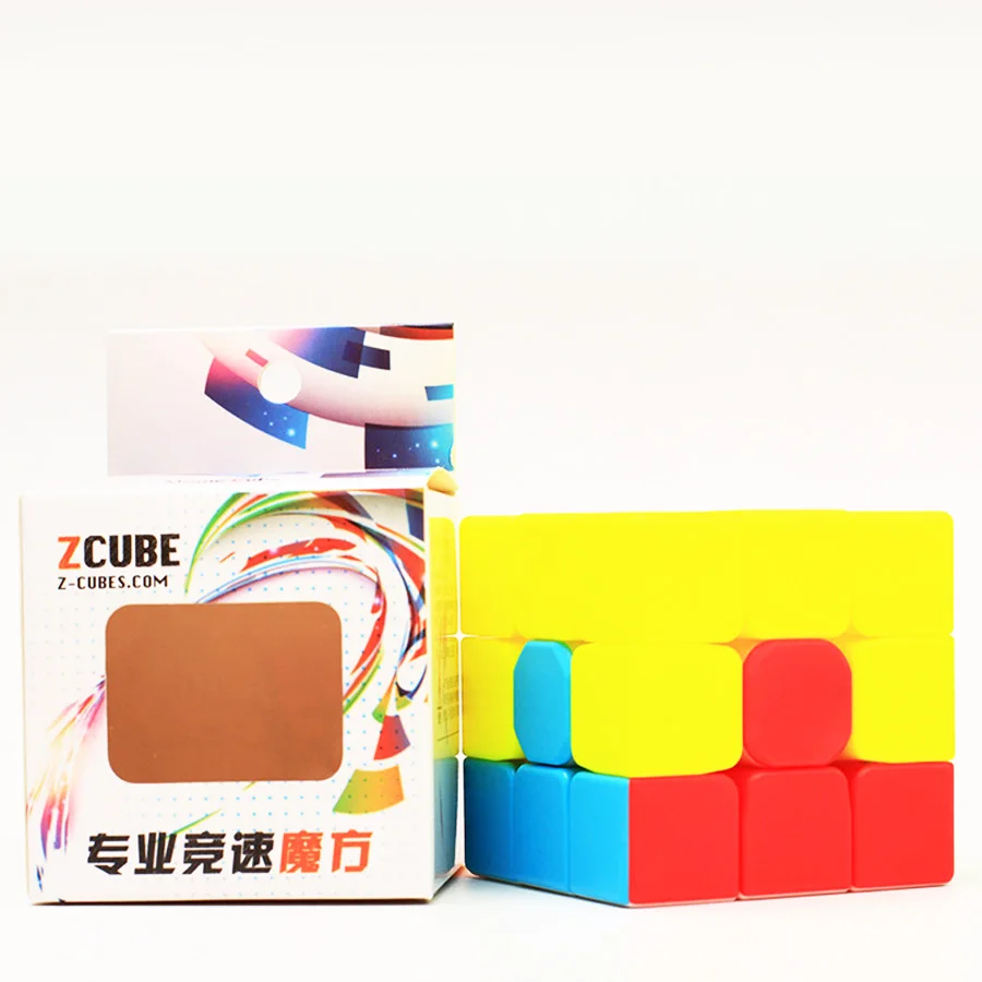 ZCUBE волшебный куб 3x3x3 скоростной кубик-головоломка игрушки подарки для детей