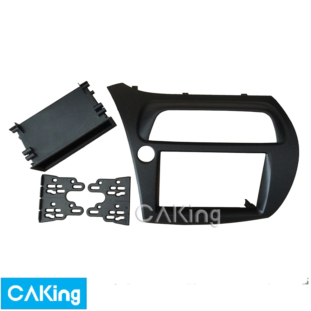 Одинарная/двойная Din Автомобильная радиопанель Fascia ДЛЯ Honda Civic Hatchback 2006 2011 (левое